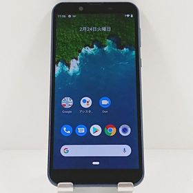 Android One S5 S5-SH Y!mobile ダークブルー c17470