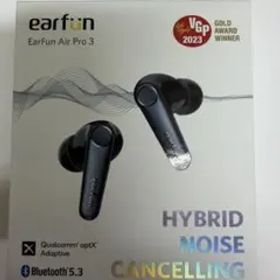 earfun air PRO3 イヤホン ブラック
