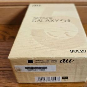 GALAXY S5 SCL23 charcoal BLACK Samsung