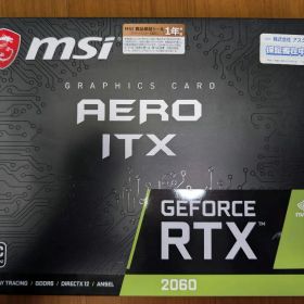 【中古】MSI AERO ITX GeForce RTX 2060 6GB