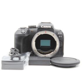 ■極上品■ CANON ミラーレス一眼カメラ EOS R10 ボディ(レンズなし)ブラック/APS-C/EOS R10 ボディ No.C02629
