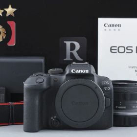 【中古】Canon キヤノン EOS R10 RF-S 18-45 IS STM レンズキット 元箱付き