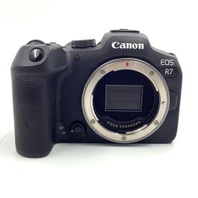 【全額返金保証】【最速発送】Canon デジタル一眼 EOS R7 ボディ ブラック 動作確認済