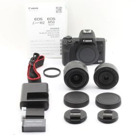 【美品】Canon EOS Kiss M2 + レンズキット