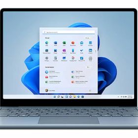 ノートパソコン マイクロソフト Surface Laptop Go 2 8QF-00018 12.4型 Core i5 1135G7 SSD容量256GB メモリ容量8GB Office Windows 11 Home 指紋認証 Webカメラ 日本語キーボード アイス ブルー