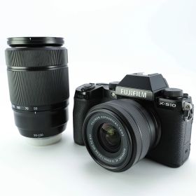 【中古】[良品] FUJIFILM(富士フイルム) X-S10 ダブルズームレンズキット _GP00007885