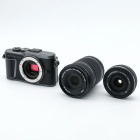 【中古】[並品] OLYMPUS (オリンパス) OLYMPUS PEN E-PL10 EZダブルズームキット [ブラック] _GP00010788