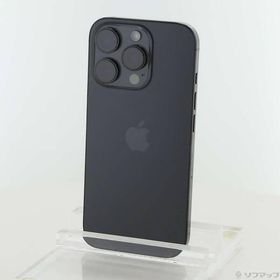 〔中古〕Apple(アップル) iPhone16 Pro 128GB ブラックチタニウム MYMV3J／A SIMフリー〔247-ud〕
