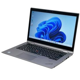 ノートパソコン lenovo ThinkPad X1 Yoga 中古 2017年モデル Windows11 64bit WEBカメラ 第8世代 Core i5 メモリ8GB 高速 SSD 無線LAN フルHD タッチパネル 14イ