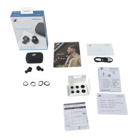 ゼンハイザー Sennheiser ワイヤレスイヤホン bluetooth MOMENTUM True Wireless 3 ブラック