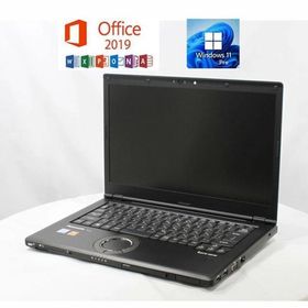 Panasonic Lets note LV8 CF-LV8WSJQP Microsoft Office 2019 Core i7 8665U 16GB 256GB SSD 14型 Webカメラ Bluetooth 中古ノートパソコン リモート 送料無料