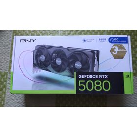 PNY GeForce RTX 5080 16GB Overclocked Tr(PCパーツ)
