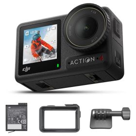 DJI アクションカメラ Osmo Action 4 スタンダードコンボ 4K/120fps対応 防水アクションカメラ 1/1.3インチセンサー搭載 驚きの低照度性能 10-bit & D-Log M カラーパフォーマンス 長時間駆動の1770 mAhバッテリー