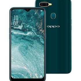 【中古】【安心保証】 OPPO AX7 CPH1903[64GB] 楽天モバイル ブルー