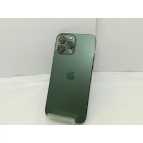 【中古】Apple docomo 【SIMフリー】 iPhone 13 Pro Max 256GB アルパイングリーン MNCV3J/A【川崎】保証期間1ヶ月【ランクC】