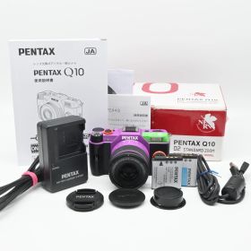 ★美品★PENTAX ミラーレス一眼 Q10 エヴァンゲリオンモデル ズームレンズキット [標準ズーム 02 STANDARD ZOOM] TYPE 01: 初号機