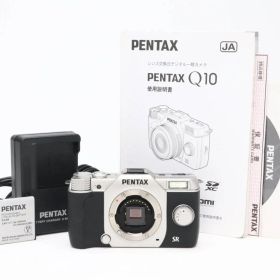 D (ジャンク) PENTAX ペンタックス Q10 シルバー ボディ 返品不可 101-118