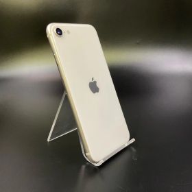 iPhone SE（第3世代） 64GB スターライト au 白ロム 動作確認済 79%【全額返金保証】【最速発送】
