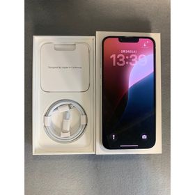美品 国内版 SIMフリー iPhone13 128GB スターライト色(スマートフォン本体)