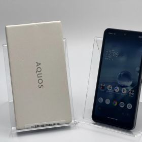 【箱付き中古B】AQUOS wish2 A204SH チャコール SIMフリー 白ロム