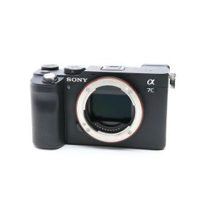 【中古】 《並品》 SONY α7C ボディ ILCE-7C ブラック 【SDスロット部モルト接眼ラバー部品交換/各部点検済】 [ デジタルカメラ ]