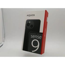 【未使用】SHARP 国内版 【SIMフリー】 AQUOS sense9 ブラック 6GB 128GB SH-M29【ECセンター】保証期間3ヶ月