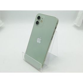 【中古】Apple 国内版 【SIMフリー】 iPhone 12 128GB グリーン MGHY3J/A【柏】保証期間１週間【ランクC】