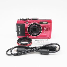 ■極上品■ OLYMPUS（オリンパス） STYLUS（スタイラス） TG-4 Tough レッド｜防水・耐衝撃 タフネスデジカメ