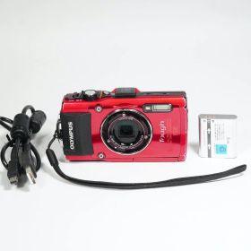 OLYMPUS オリンパス TG-4 レッド 動作OK 1週間保証 /1565