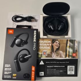 ジェイビーエル(JBL)のJBL イヤホン SENSE PRO BLACK(ヘッドフォン/イヤフォン)