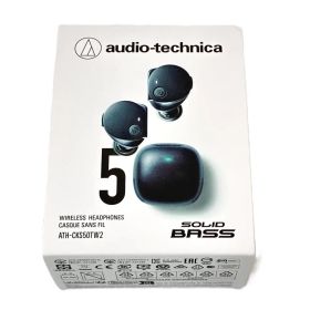 【★☆中古美品★☆】オーディオテクニカ ATH-CKS50TW2 BK(E)