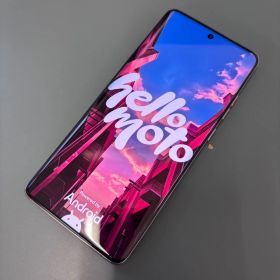 【ほぼ新品/ジャンク】motorola edge 50s pro A402MO Softbank SIMフリーバニラクリーム 赤ロム保証 本体 中古