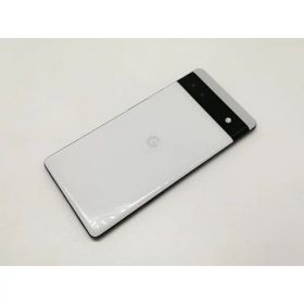 【中古】Google au 【SIMフリー】 Pixel 6a チョーク 6GB 128GB GB17L【宇田川】保証期間1ヶ月【ランクB】