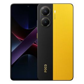 Xiaomi POCO X7 Pro 12GB+512GB Simフリー スマートフォン 90Wハイパーチャージ 120Hz 有機ELディスプレイ IP68防塵・防水 docomo/au/SoftBank/Rakuten Mobile 回線対応 イエロー