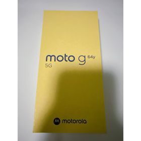 モト(MOTO)の新品 本体 moto g64y 5G 128GB SIMフリー スペースブラック(スマートフォン本体)
