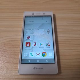 美品 MONO MO-01J アンドロイド7 ドコモ系回線 ホワイト