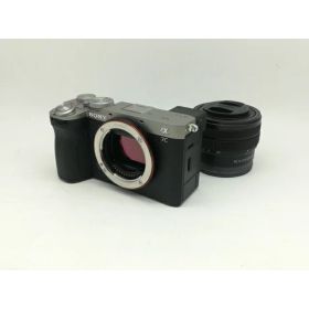 【中古】SONY α7C II ズームレンズキット シルバー ILCE-7CM2L(S)【町田】保証期間1ヶ月【ランクA】