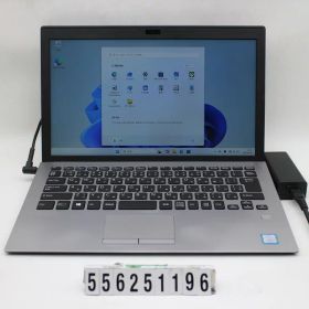 VAIO VJPG11C11N Core i5 8250U 1.6GHz/8GB/256GB(SSD)/13.3W/FHD(1920x1080)/Win11 外装割れあり【中古】【20260225】