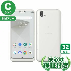 SIMフリー arrows U 801FJ ホワイト32GB 本体[Cランク] Androidスマホ 中古 送料無料 当社3ヶ月保証