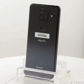 【中古】SHARP(シャープ) AQUOS sense4 plus 128GB ブラック SH-M16 SIMフリー 【305-ud】