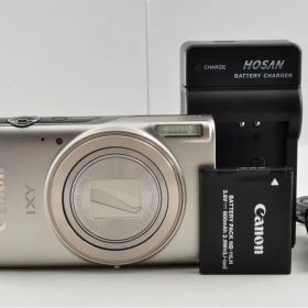 美品 Canon キャノン IXY 650 シルバー デジカメ