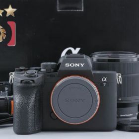 【中古】SONY ソニー α7IV ILCE-7M4 ズームレンズキットブラック シャッター回数僅少 元箱付き