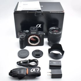 B#11296 SONY(ソニー) フルサイズ ミラーレス一眼カメラ α7IV ズームレンズキット(同梱レンズ:SEL2870) ブラック ILCE-7M4K
