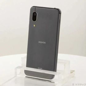 【中古】SHARP(シャープ) AQUOS sense3 lite 64GB ブラック SH-RM12 楽天 SIMフリー 【305-ud】