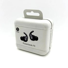 「新品」Powerbeats Fit ME2J4PA/A [ジェットブラック] ワイヤレスイヤホン