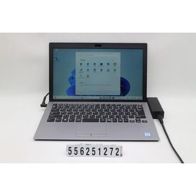 ノートパソコン VAIO VJPG11C11N Core i5 8250U 1.6GHz/8GB/256GB(SSD)/13.3W/FHD(1920x1080)/Win11 画面焼けあり