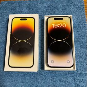 美品 香港版iPhone14Pro 256GBゴールド おまけ付き