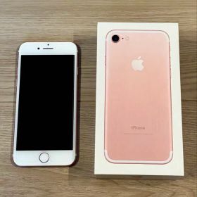 iPhone7/128GB/RoseGold/SIMフリー本体/箱あり