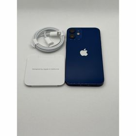 アップル(Apple)の【良品】 iPhone12 mini 64GB ブルー SIMフリー(スマートフォン本体)
