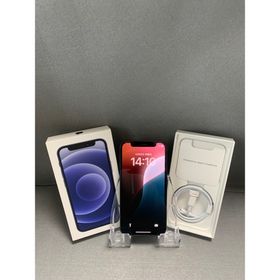 アップル(Apple)の美品 国内版 SIMフリー iPhone12 mini 128GB ブラック色(スマートフォン本体)